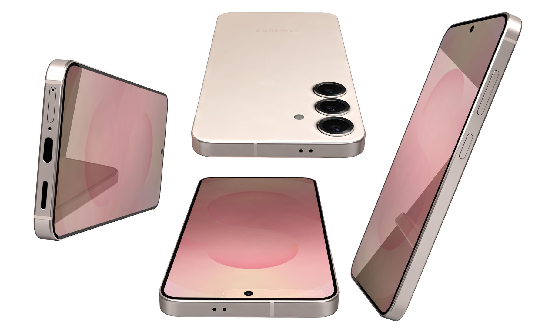 Samsung Galaxy S25 Pinkgold 3D model https://p.turbosquid.com/ts-thumb/8k/WDE6qm/P9/16/jpg/1737902786/1920x1080/fit_q87/d3748f9d31f85137c0d06e025c43ab6f5e21cd4f/16.jpg