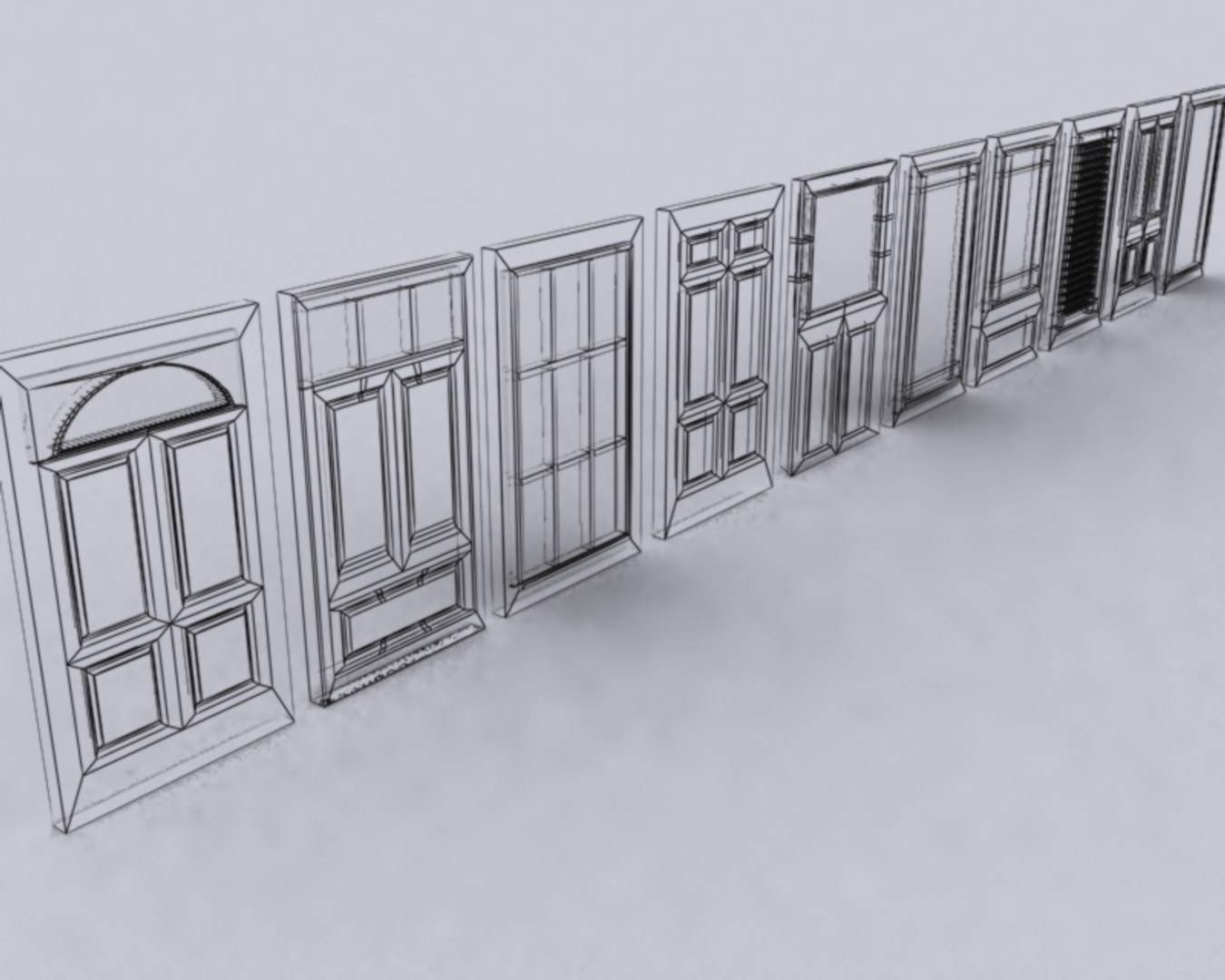 Free X Model Door Set