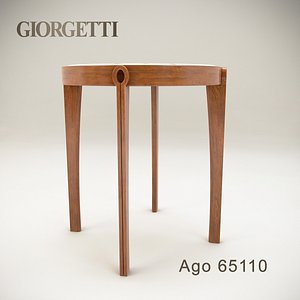 3d giorgetti ago 65110 model