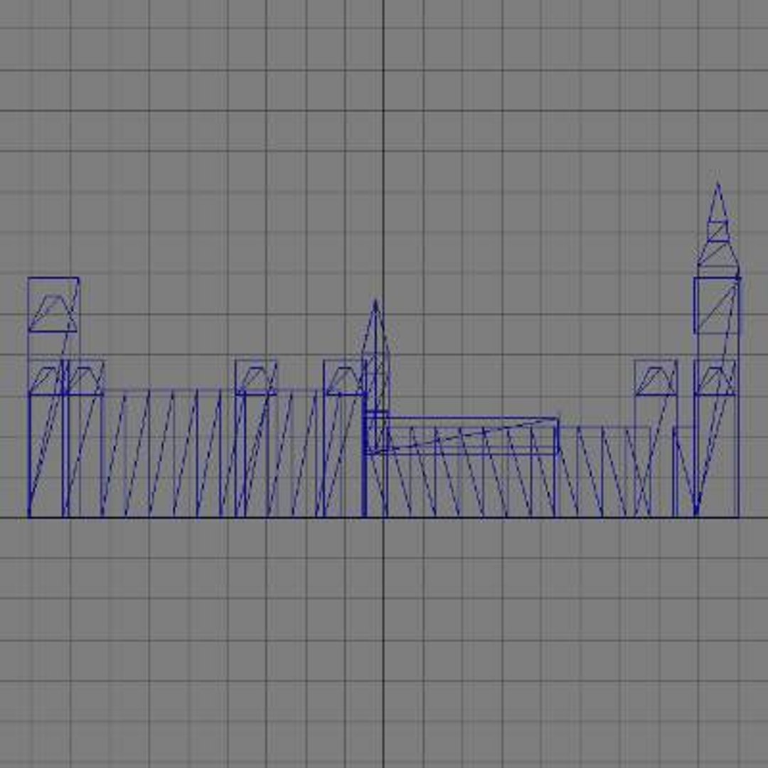 House Parliament Big 3d Model