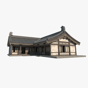 Ancient Asian Architectural Club 3D model