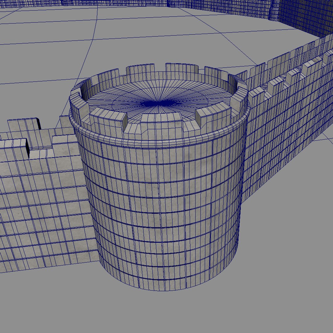 3d Gate Wall Model