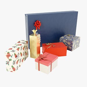 Christmas Gifts 3D model