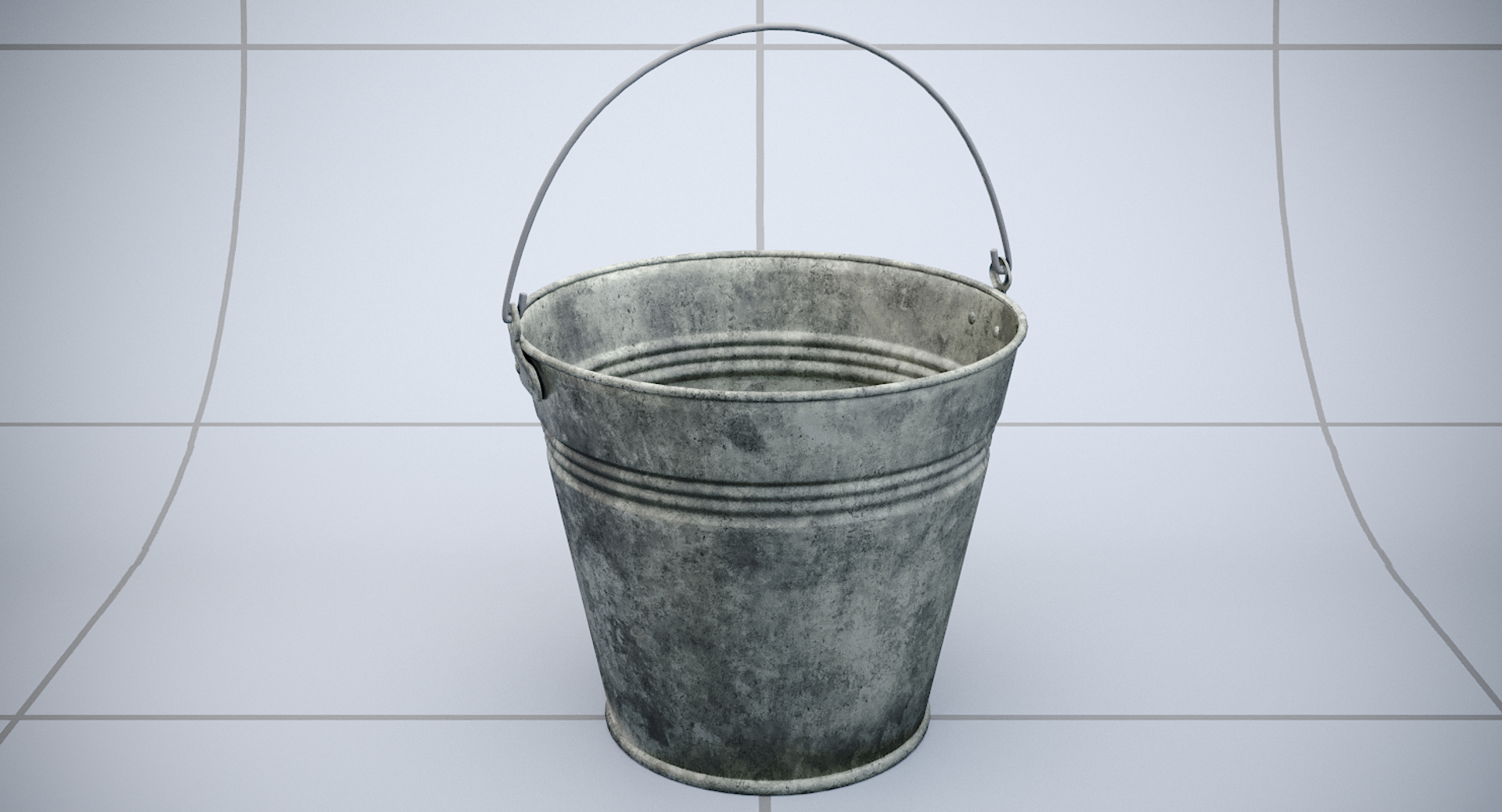 Old bucket 3D - TurboSquid 1191334