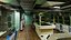 Virginia Class Submarine with Accessible Command Room Interior