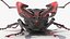 Lucanus Cervus Stag Beetle Walking Pose Fur