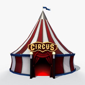 3D Stylized Circus model