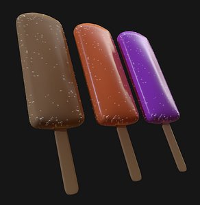 3D ice cream model