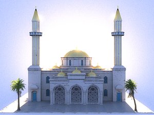 3D arabic mosque
