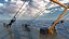fishing trawler trawls 3D model