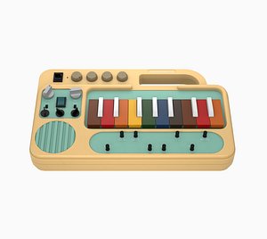 Rainbow Synth Noystoise 09 3D model