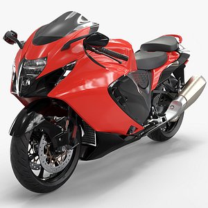 Aerodynamic Fairing Sport Motorcycle Red