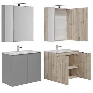 3D Alvita New 80 2 doors model