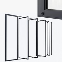 A-012Pivot glass facade system