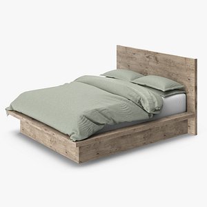 Restoration Hardware Reclaimed Russian Oak Platform Bed