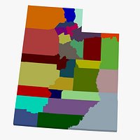 County Map - Utah