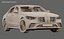 2021 mercedes-benz s-class long 3D model