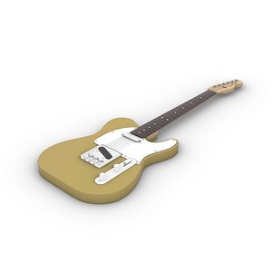Fender-telecaster 3D