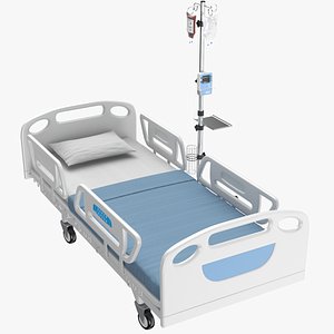real medical bed model