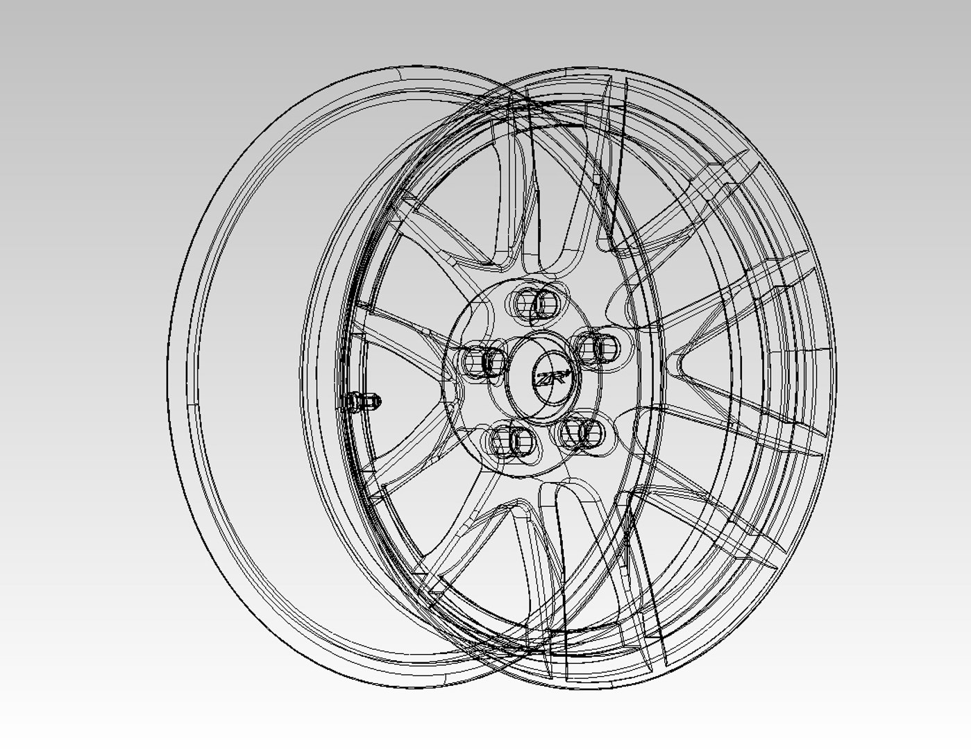 3d 5zigen proracer zr 520 model