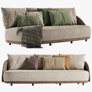 Tribu Elio 3-seat sofa model
