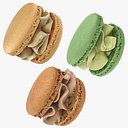 Cream Macarons Collection