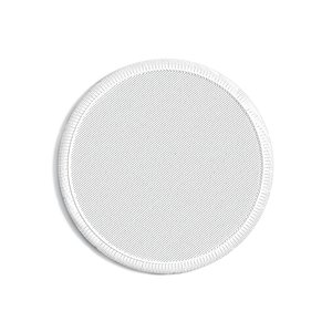 White Round Embroidered Patch - lying embroidery circle badge