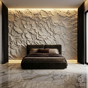3D Stone Relief Panel wall decor set mural STL CNC 288 model