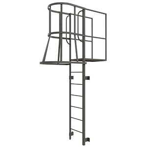 stair escape 3D model