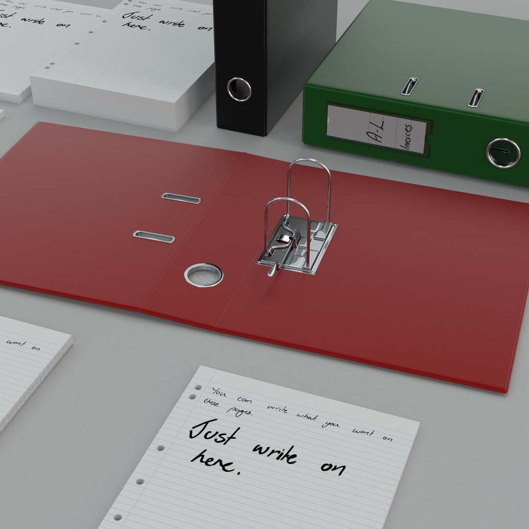 Office Clutter 3D - TurboSquid 1212077