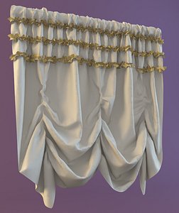 3ds max curtain materials shaded