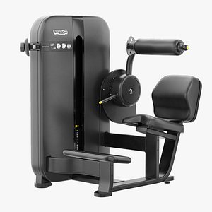 3D Technogym Artis Lower Back