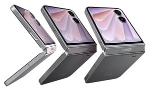 Honor Magic V Flip 2 Gray 3D model