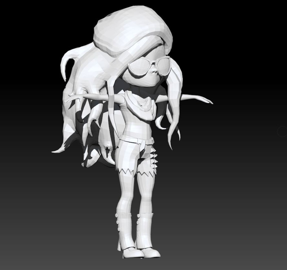 Izzy Base Mesh Model 3D Model - TurboSquid 1736760