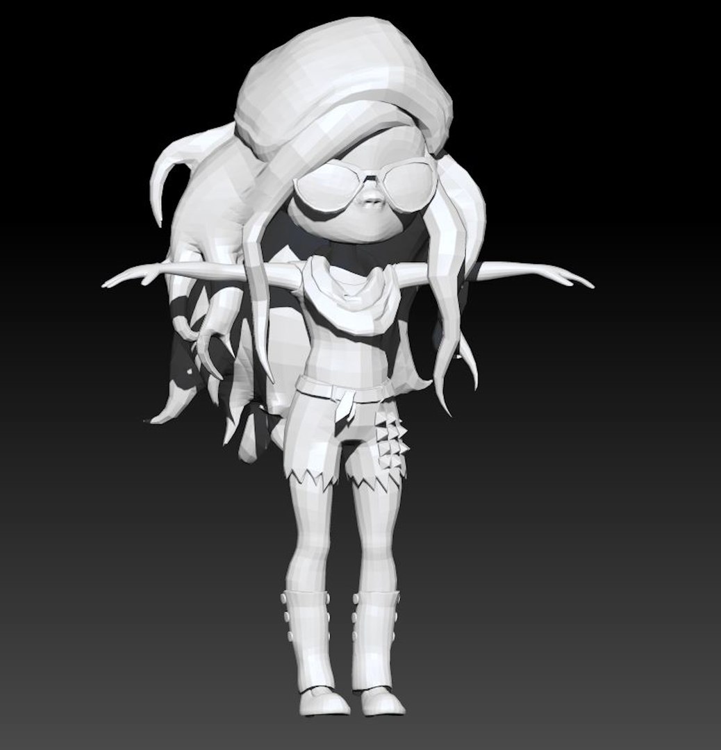 Izzy Base Mesh Model 3D Model - TurboSquid 1736760