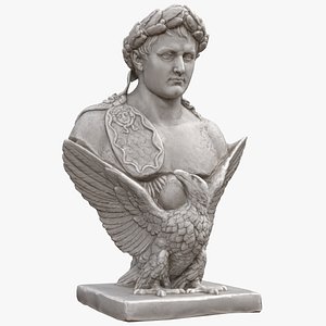 Napoleon Bust with Eagle