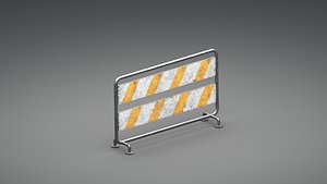 3D model Metals Barrier