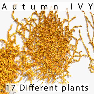 3d model colour ivy