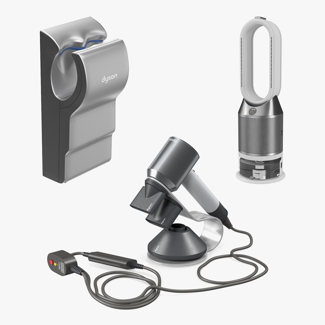 Dyson Appliances Collection 3D model preview