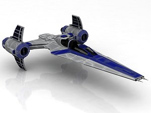 X wing t-65 spacecraft