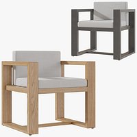 RH BAHIA ARMCHAIR