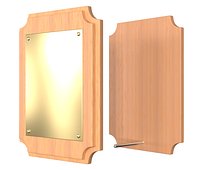 Wooden Plaque PBR