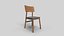 Chair Wooden N21 3D