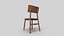 Chair Wooden N21 3D