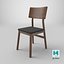 Chair Wooden N21 3D