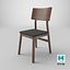 Chair Wooden N21 3D