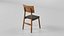 Chair Wooden N21 3D