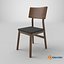 Chair Wooden N21 3D