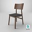 Chair Wooden N21 3D