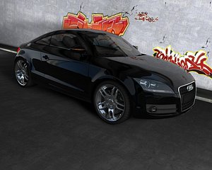Audi TT 2007 C4D